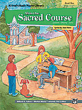Alfred's All-In-One Sacred Course piano sheet music cover Thumbnail